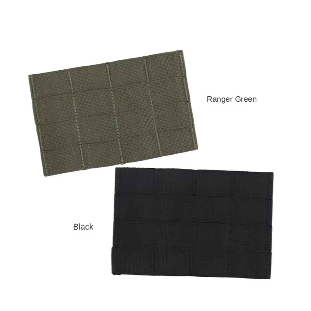 Nuevo sistema MOLLE para exteriores, plataforma de Panel, gancho, placa adhesiva, adaptador de chaleco táctico, Panel, convertidor de gancho y bucle, 16 entramado - imagen 4