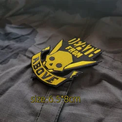 Parche táctico Death From Above – Fijación MOLLE Airsoft
