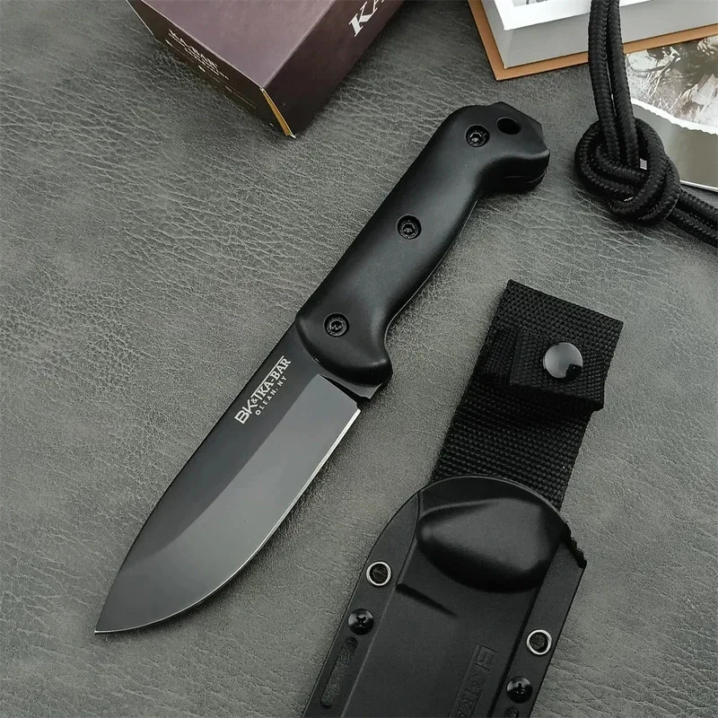 KA-BAR BK2 Cuchillo de Hoja Fija para Supervivencia, Caza y Montaña - imagen 4