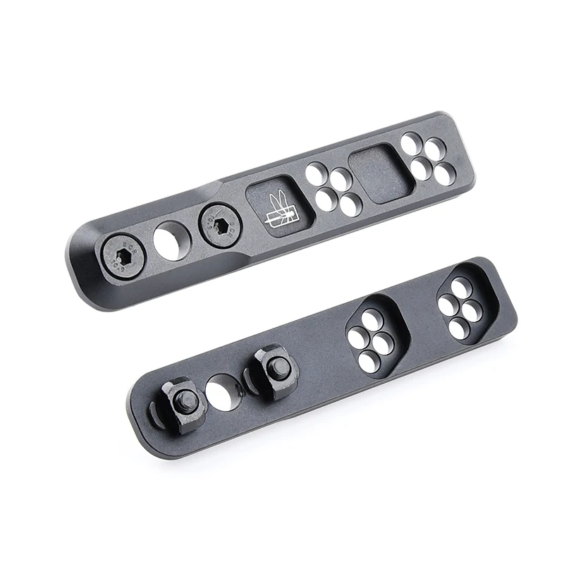 Equipo táctico M300 M600, Base de montaje para linterna, soporte Vertical de Metal negro, soporte para linterna libélula, accesorios tácticos - imagen 4