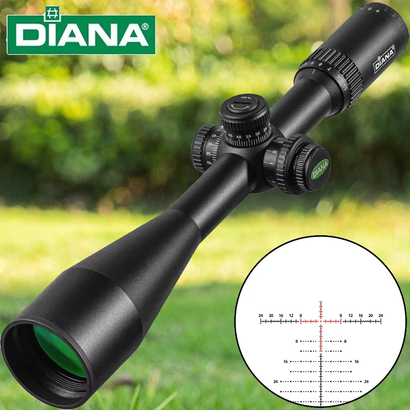 2025 DIANA 5,5-22X56 SFIR FFP alcance primer plano Focal alcance caza telescopios rojo iluminado tiro miras ópticas - imagen 2