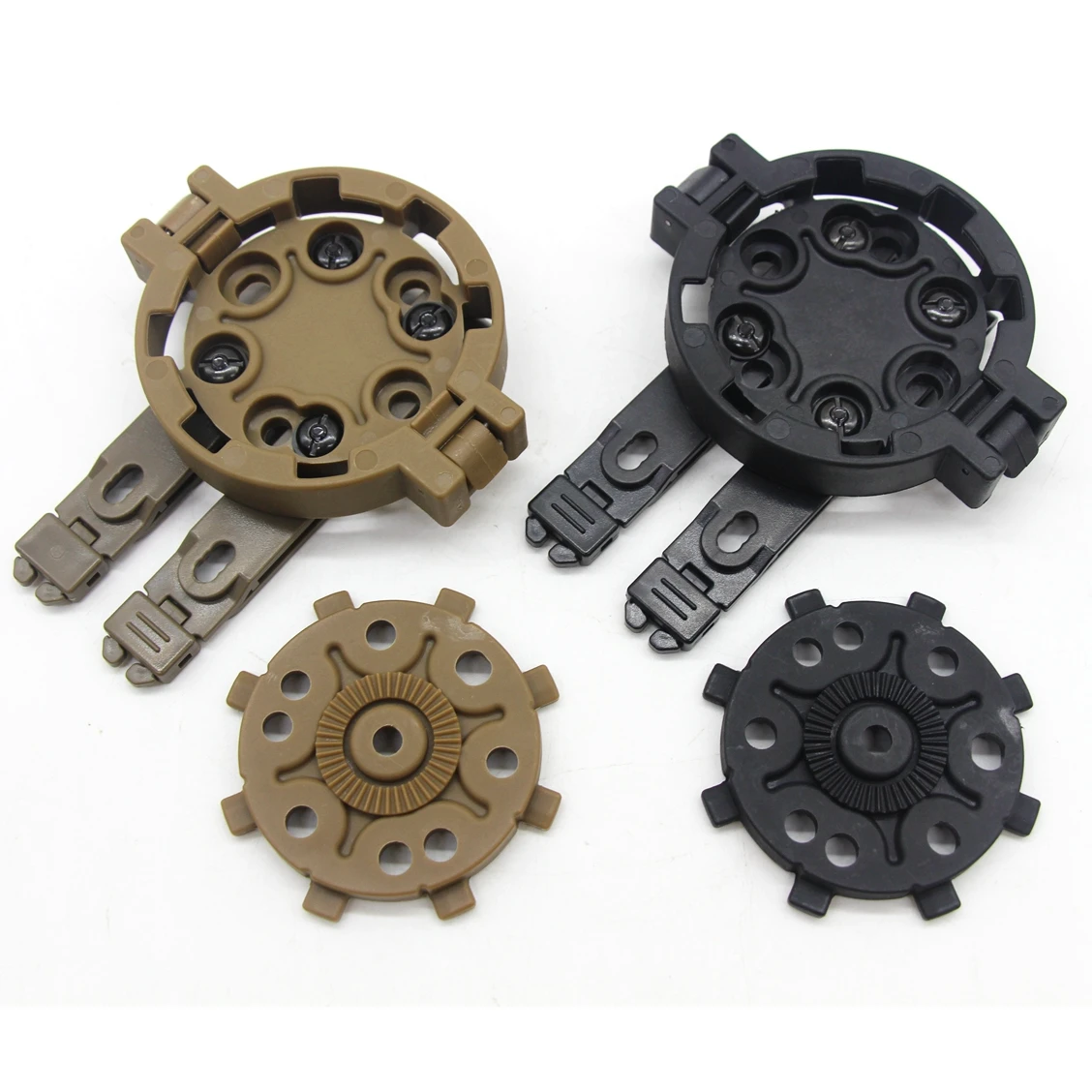 Kit de desconexión rápida Molle para funda de pistola, adaptador de funda de plataforma con ángulos de 360 grados para Glock 17 19 22 23 - imagen 3