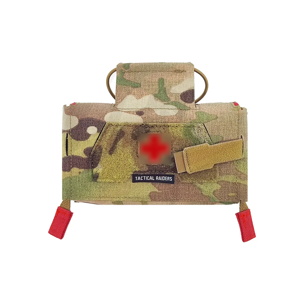 MD2 Kit de trauma bolsa multifuncional IFAK Kit médico cinturón táctico Molle bolsa de primeros auxilios versión SP - imagen 2