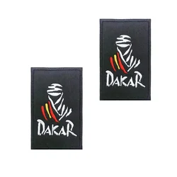Parche clásico Dakar España insignia coche moto vinilo decorativa