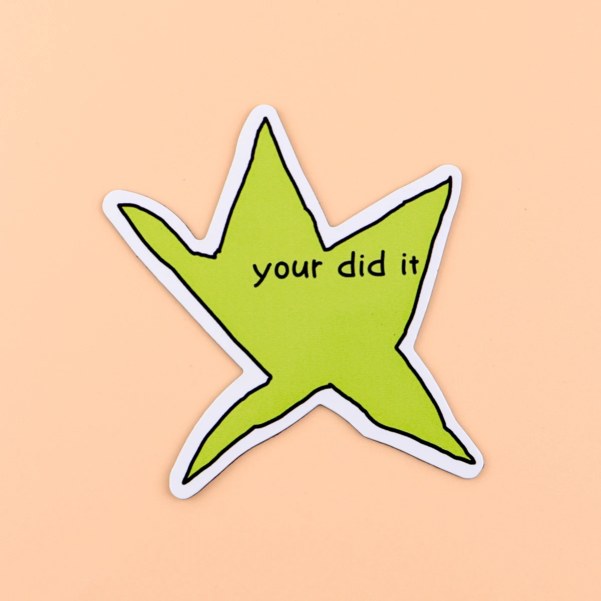 Your did it-imanes de nevera para niños, imanes con citas de estrellas para refrigerador, decoración del hogar, pegatina magnética - imagen 4