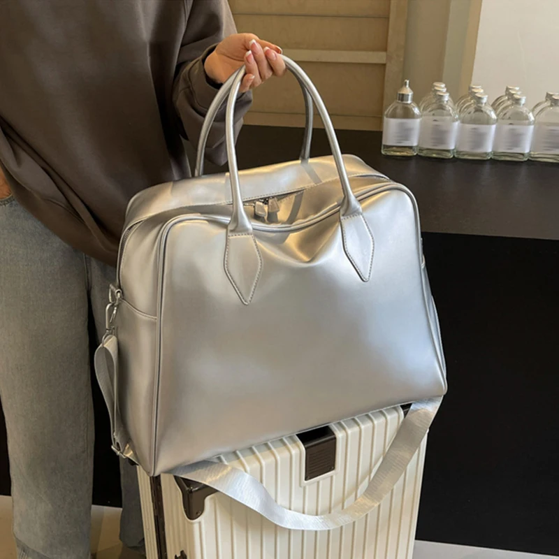 Bolsa de Fitness portátil, paquete de ocio, viaje, Camping, bolsas multifuncionales de alta capacidad, entrenamiento de gimnasia, bolsa deportiva para Yoga - imagen 5