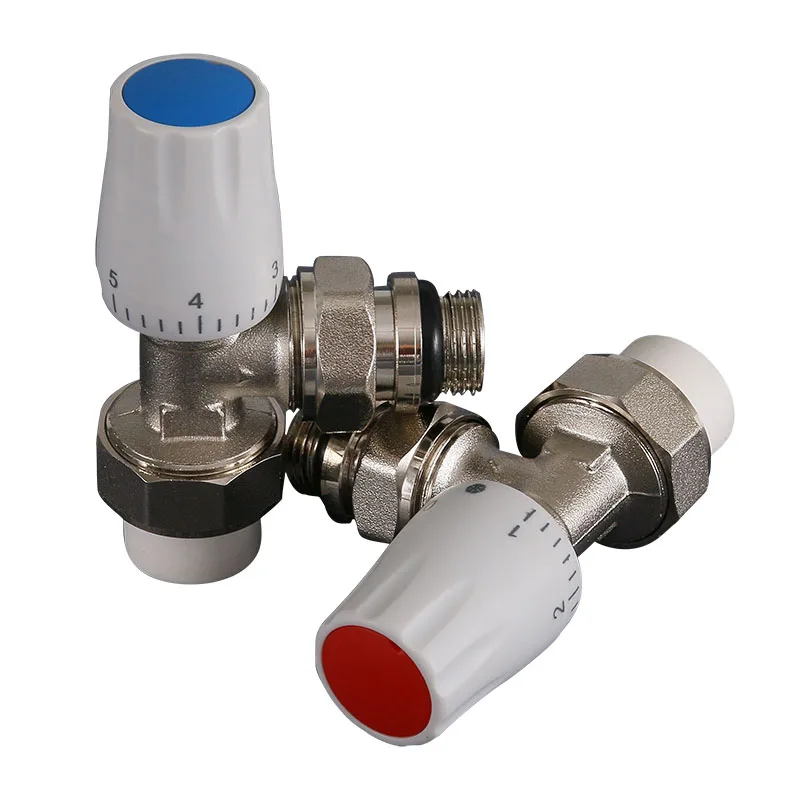 Accesorios de tubería totalmente de cobre 20PPR válvula de control de temperatura del radiador 4 minutos 6 minutos control de temperatura de calefacción por suelo - imagen 5
