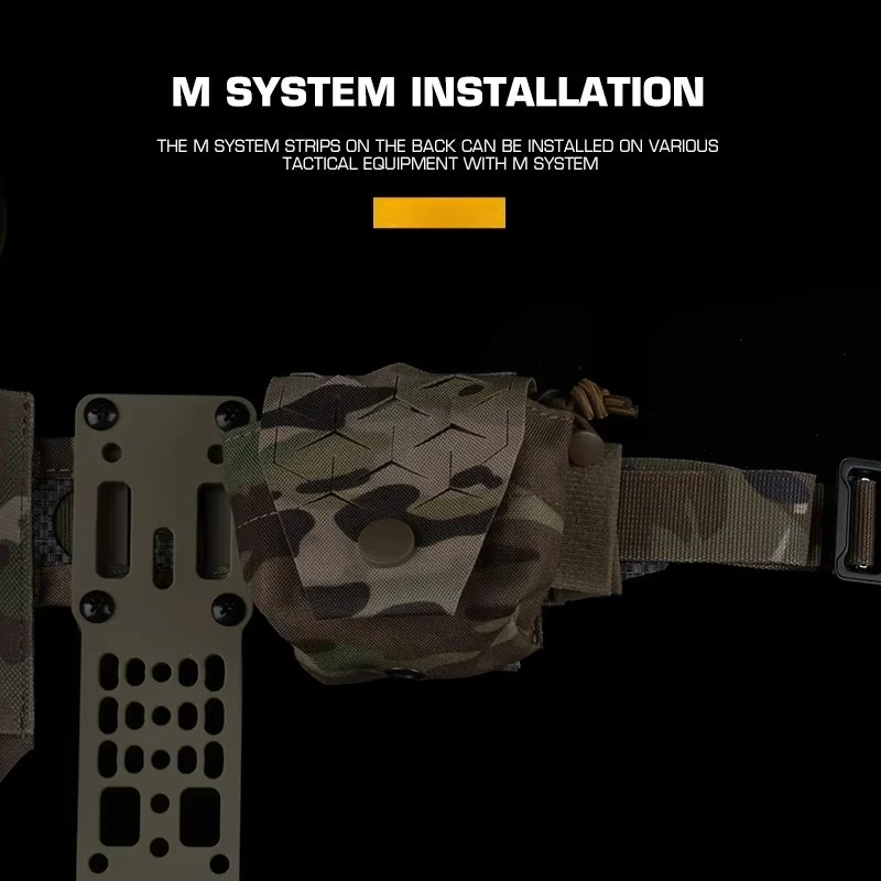 SPUD Tactical Grenade Pouch SS Style Multifunctional Frag Bag Outdoor Sports Hunting Shooting Airsoft Ammo M67 GP MOLLE Bag - imagen 5