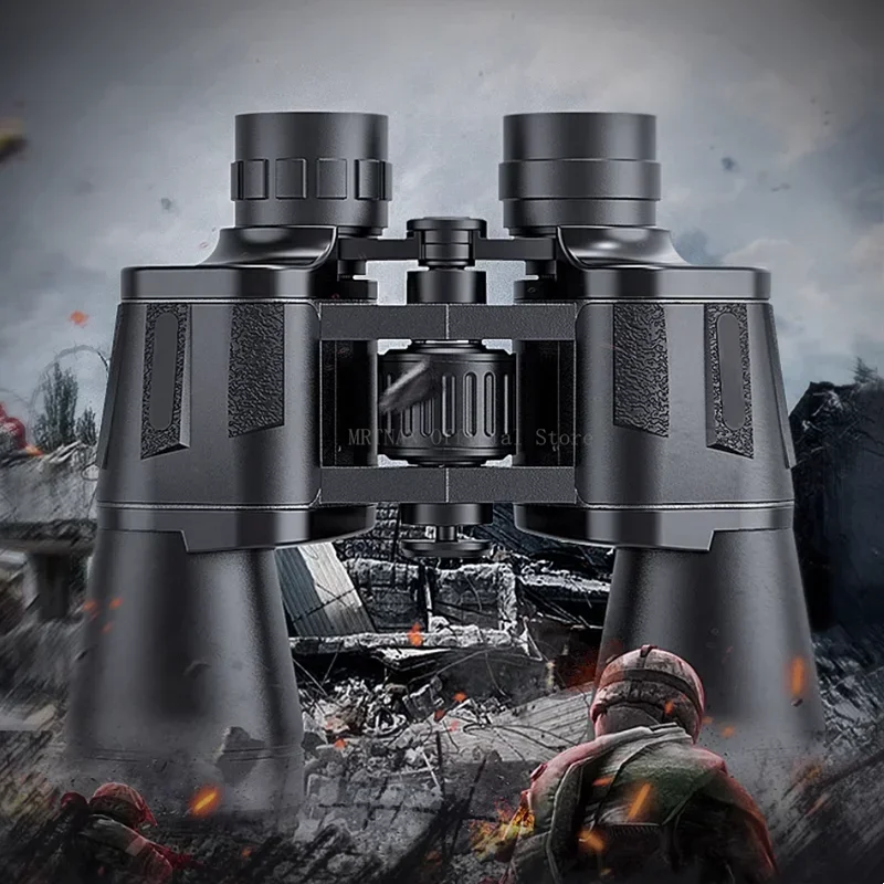 Binoculares potentes con Zoom 20X50 HD BAK4-Prism, telescopio profesional de largo alcance, visión nocturna baja para caza - imagen 5