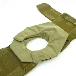 A-21 Protector de cuello táctico camail con forro EVA