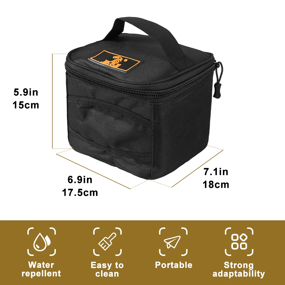 Bolsa de volcado táctico, bolsa para cartuchos de Rifle de caza, billetera, estuche de almacenamiento de balas, bolso de municiones, bolsas de herramientas EDC, caja de munición - imagen 5