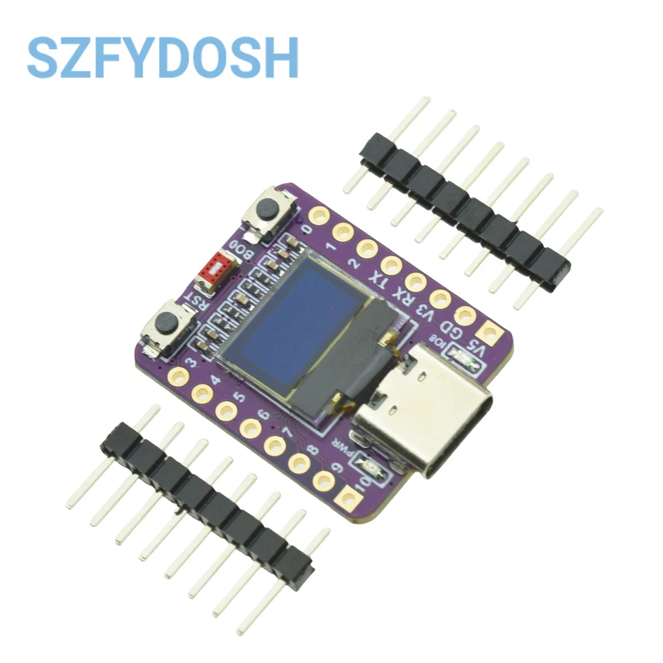 ESP32-C3 Supermini desarrollo OLED WiFi Bluetooth táctico - imagen 5
