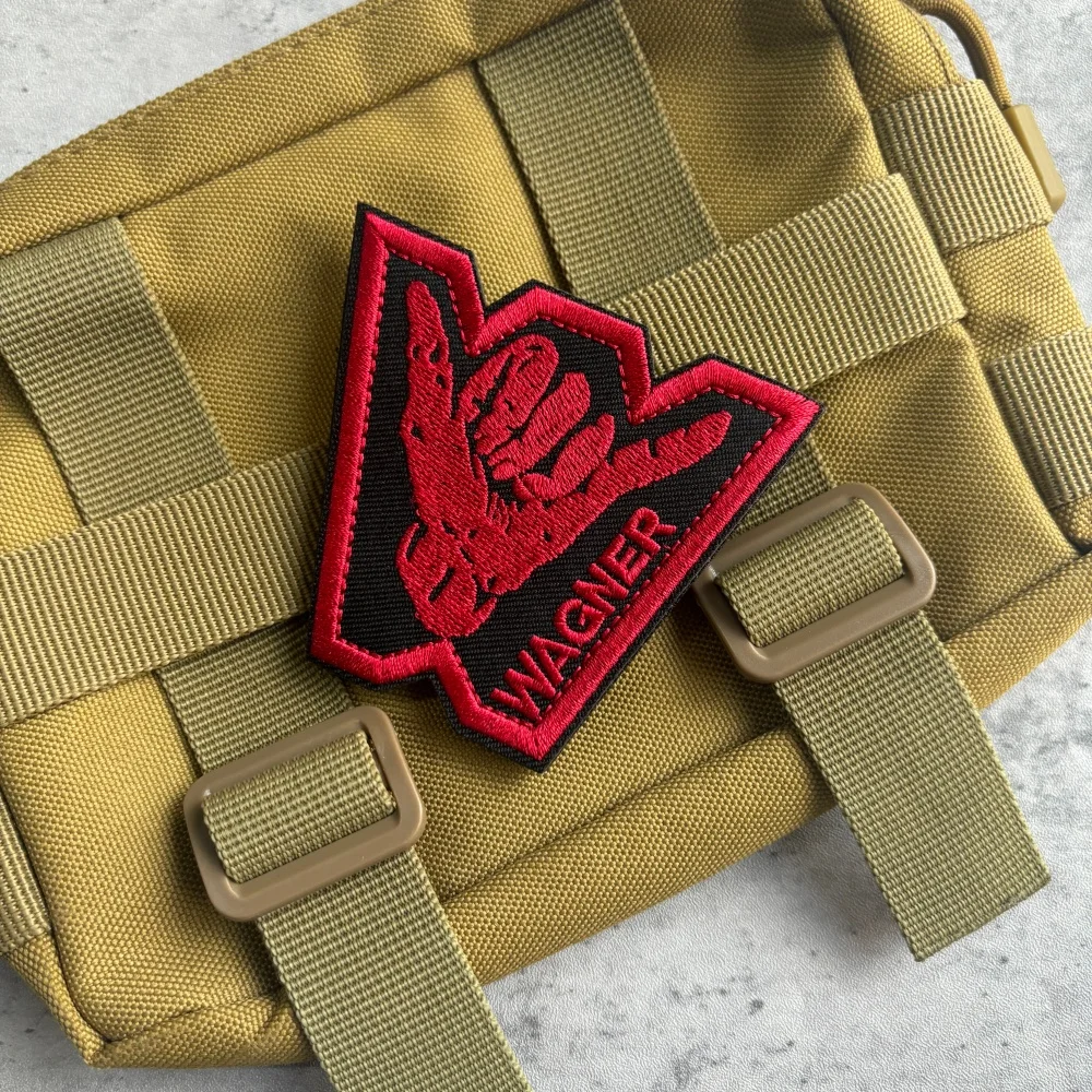 Parches tácticos para dedos, parche bordado con gancho y bucle, insignia de moral del ejército militar, pegatinas para mochila - imagen 5