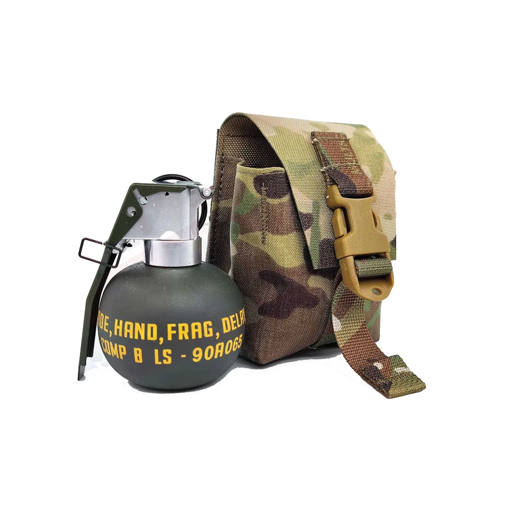 Chaleco táctico Molle bolsa individual M67 modelo Frag GRENADE POUCH bolsa de tenis Apple para LBT LC - imagen 4