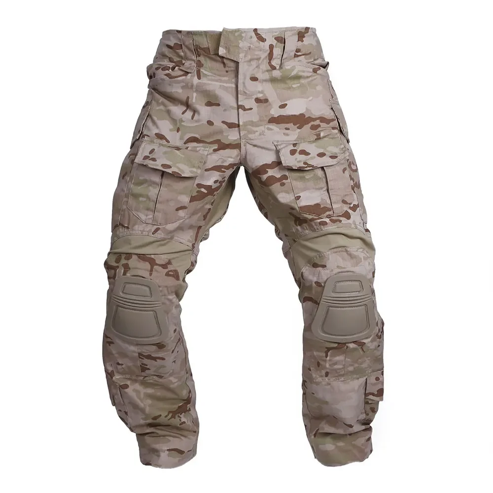 Emersongear-Conjuntos de uniformes de combate tácticos G3, trajes de camuflaje para hombre, Tops, pantalones Cargo, camisa deportiva de caza, pantalones MCAD 2017 - imagen 4