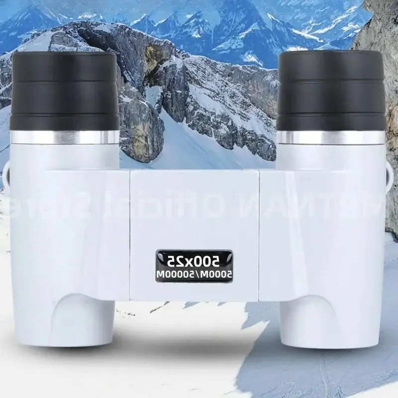 Telescopio de bajo nivel de luz HD de alta potencia de 50000M, binoculares potentes, Mini Monocular portátil profesional de largo alcance