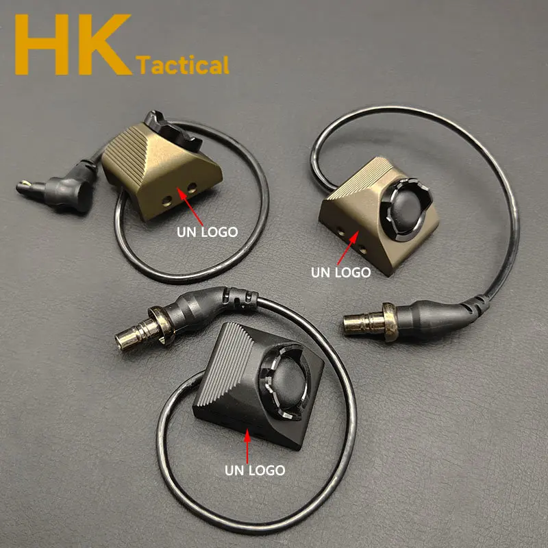 Interruptor de presión ModButton táctico, riel de 20mm para arma, linterna SF M300 M600 MAWL NGALPEQ15, interruptor Romote de Control de botón caliente - imagen 3