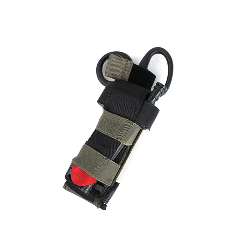 TMC-soporte de torniquete pequeño para tijeras y aplicaciones, bolsa de almacenamiento Molle deportiva BK/RG - imagen 4