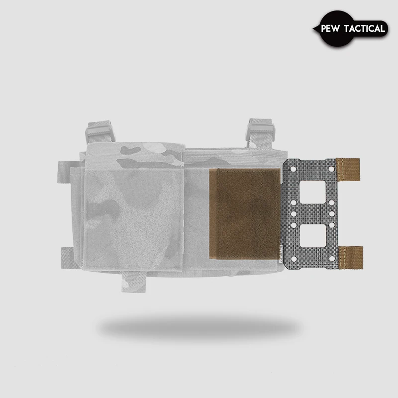 PEW TACTICAL “Petaurillus” Ala expansora MOLLE para MK4 D3 CHEST RIGS Plataforma de montaje de cuchillos TEGRIS Airsoft UA65 - imagen 2
