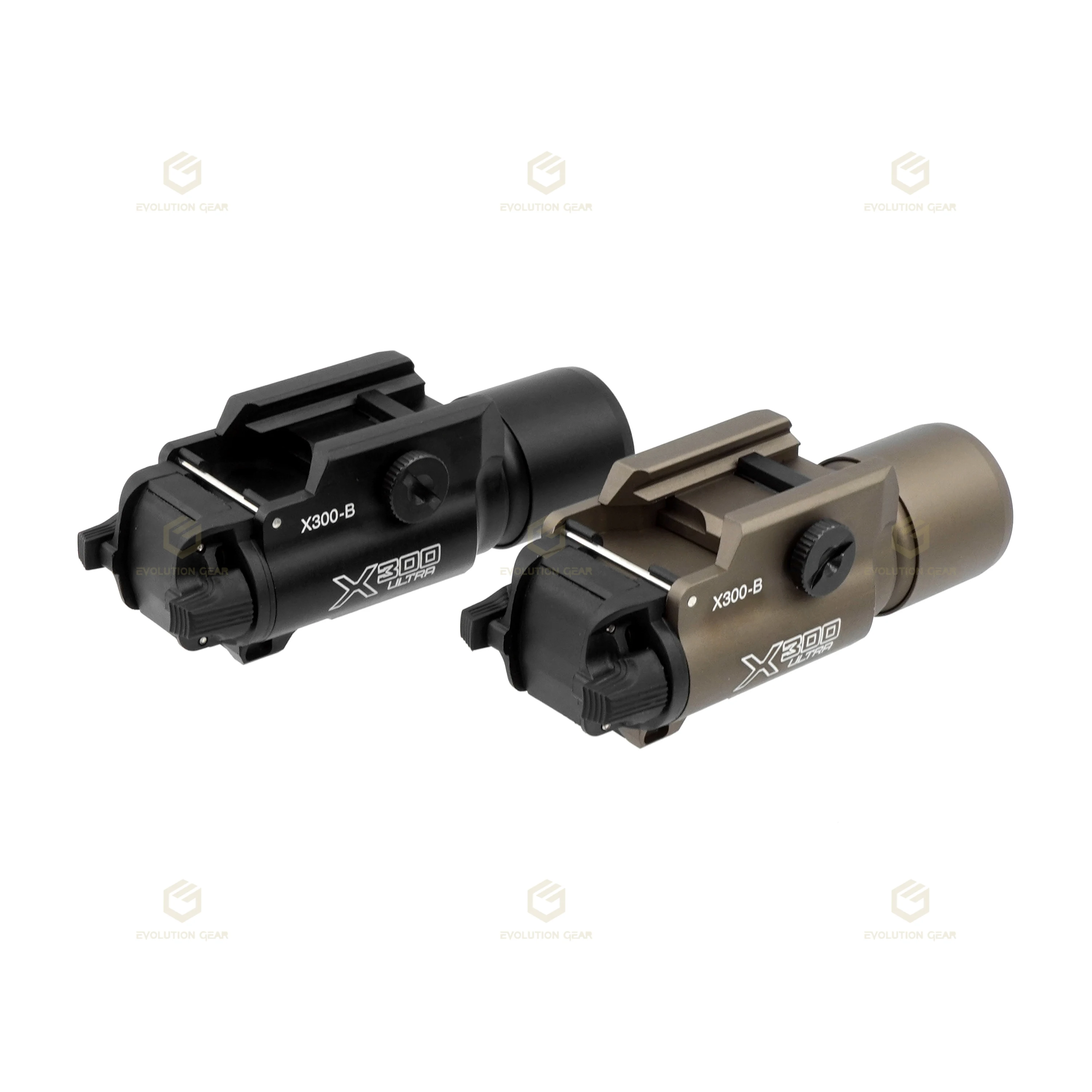 Linterna de aluminio X300B X300-B, luz de explorador X300, luz LED blanca para arma de caza, compatible con riel Picatinny de 20mm, caza táctica - imagen 3