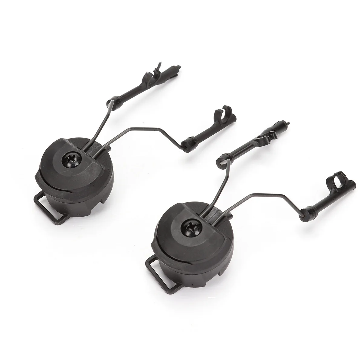 Soporte de auriculares táctico militar, adaptador de montaje de riel rápido, conjunto de soporte de suspensión, serie Comtac II, cancelación de ruido, casco rápido - imagen 4