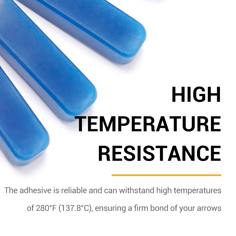 Pegamento termofusible flechas carbono X10 – Barra adhesiva tiro arco - imagen 3