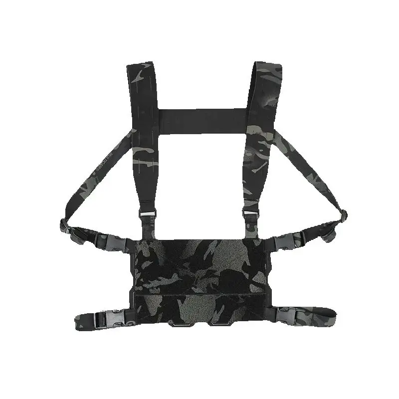 Plataforma Chesty de estilo táctico ajustable, mini arnés, peso ligero Modular Airsoft, equipo de carga - imagen 5