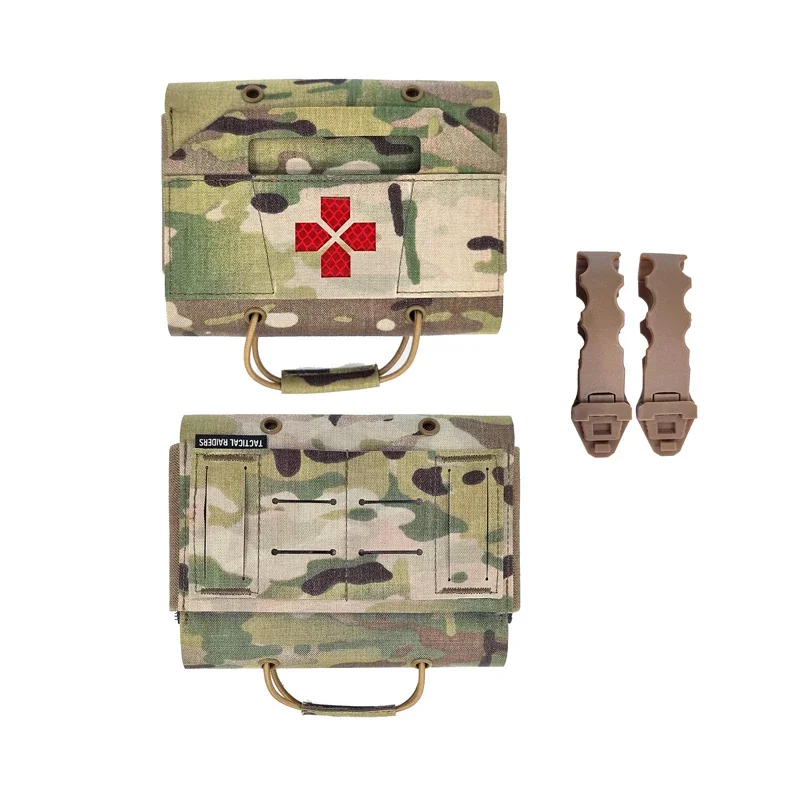 Bolsa médica táctica Airsoft MMP, equipo de primeros auxilios, caza al aire libre, liberación rápida, supervivencia EDC Molle, bolsa de almacenamiento - imagen 2