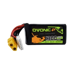 Batería LIPO 6S 1300mAh para dron de carreras FPV