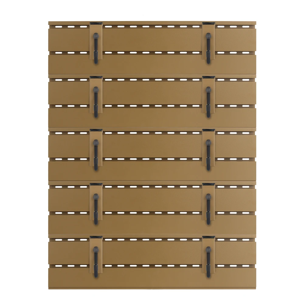 Soporte de equipo táctico, portador de placa, soporte para casco, soporte para casco de motocicleta, montaje en pared con 10 ganchos, colgador, chaleco para casco - imagen 4