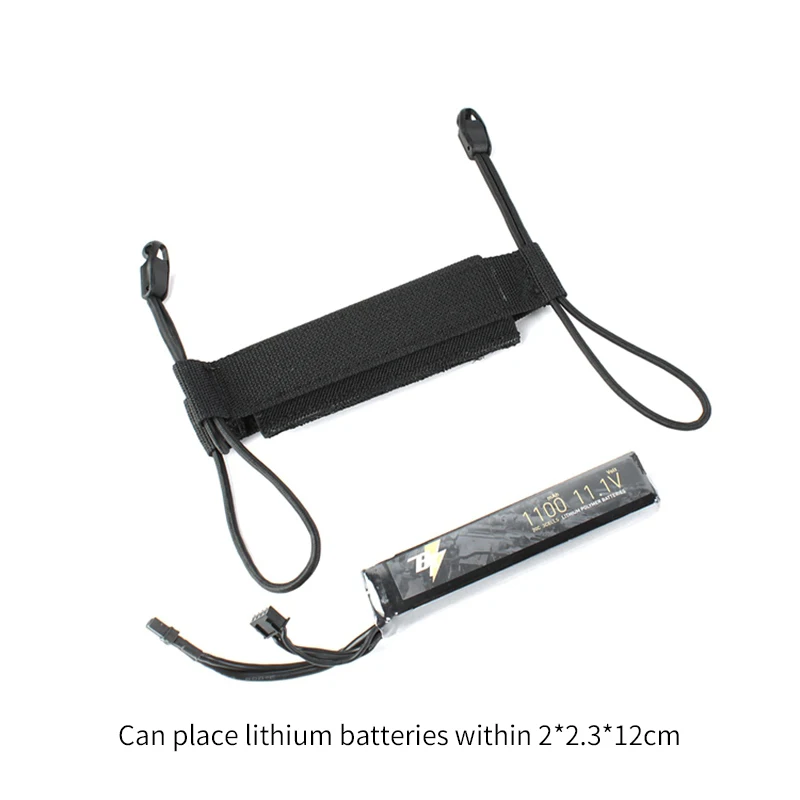 Bolsa de batería PEW TACTICAL "Gecko" para pistolas AEG Airsoft, bolsa ligera, sistema de escalera de fijación - imagen 5