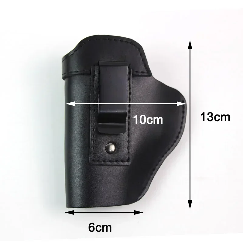 Funda táctica para pistola de transporte para GL 17 19 Beta M9 M92 1911 Sig P226 USP, funda Universal de cuero para pistola - imagen 3