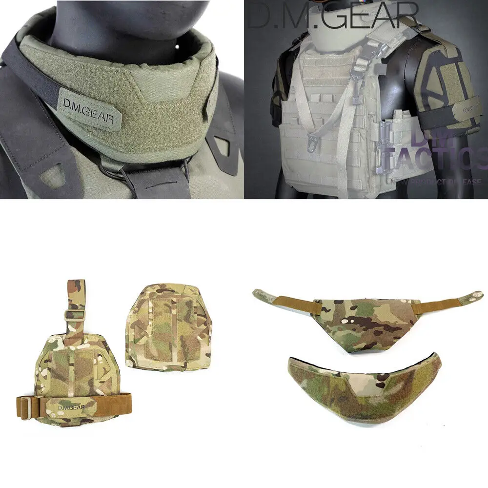 Chaleco táctico FCSK AVS, protección Universal de cuello/hombro para caza - imagen 2