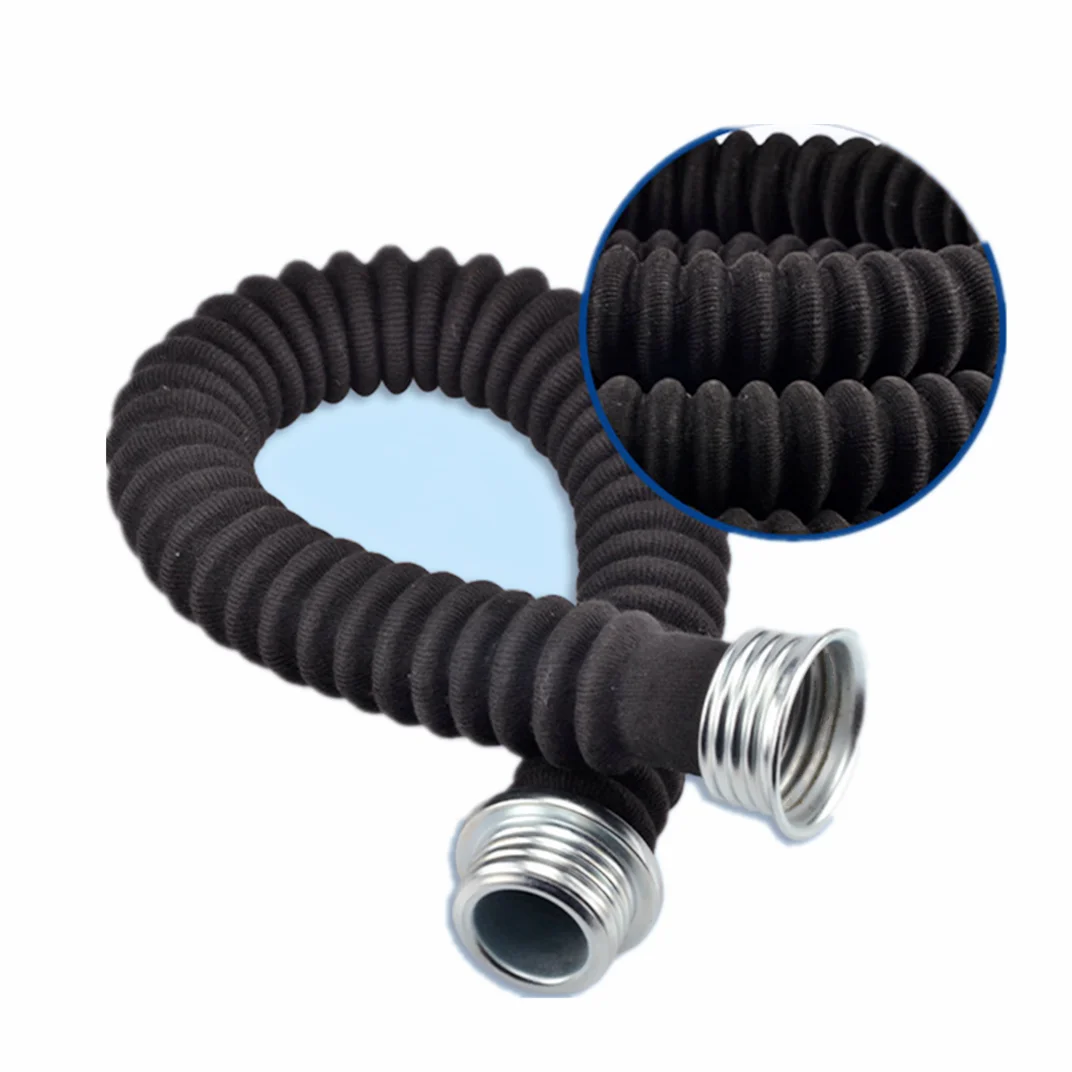 Manguera RD40 de 0,5 M/1M para máscara de Gas 3M 6800A FM14 05A respirador de goma Flexible escalable buena estanqueidad - imagen 5