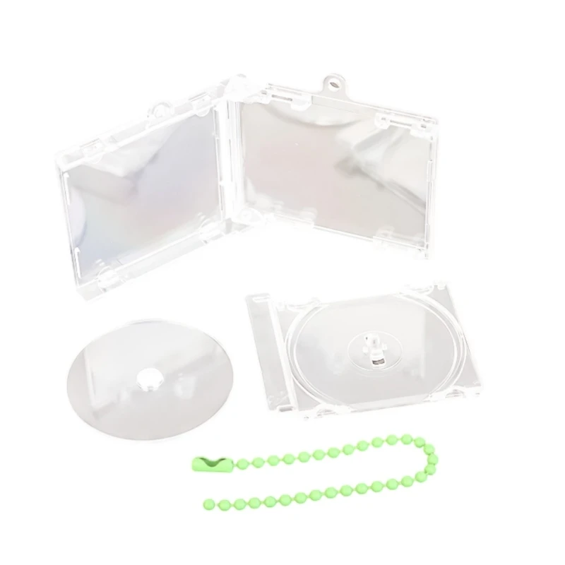 Caso álbum en blanco Case llavero con llavero en forma discapacidad para mochila K1KF - imagen 5