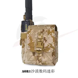 Radio MOLLE multiusos para exteriores con bolsa combinada resistente