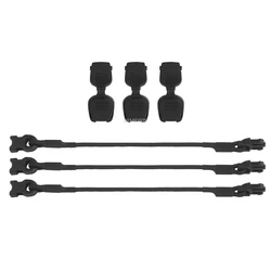 Cuerda elástica MOLLE multiusos clip y hebilla para equipo táctico
