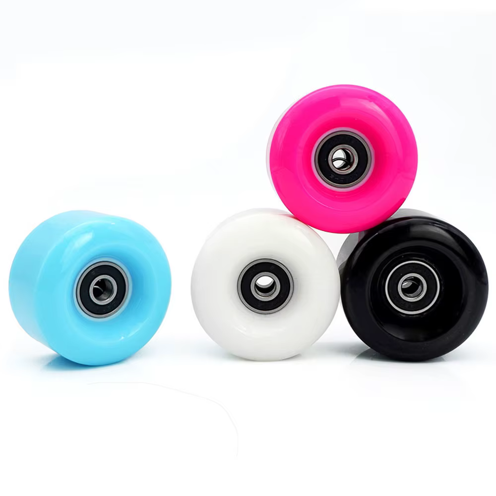 Ruedas PU 58mm 82A para patines quad – Resistentes al desgaste
