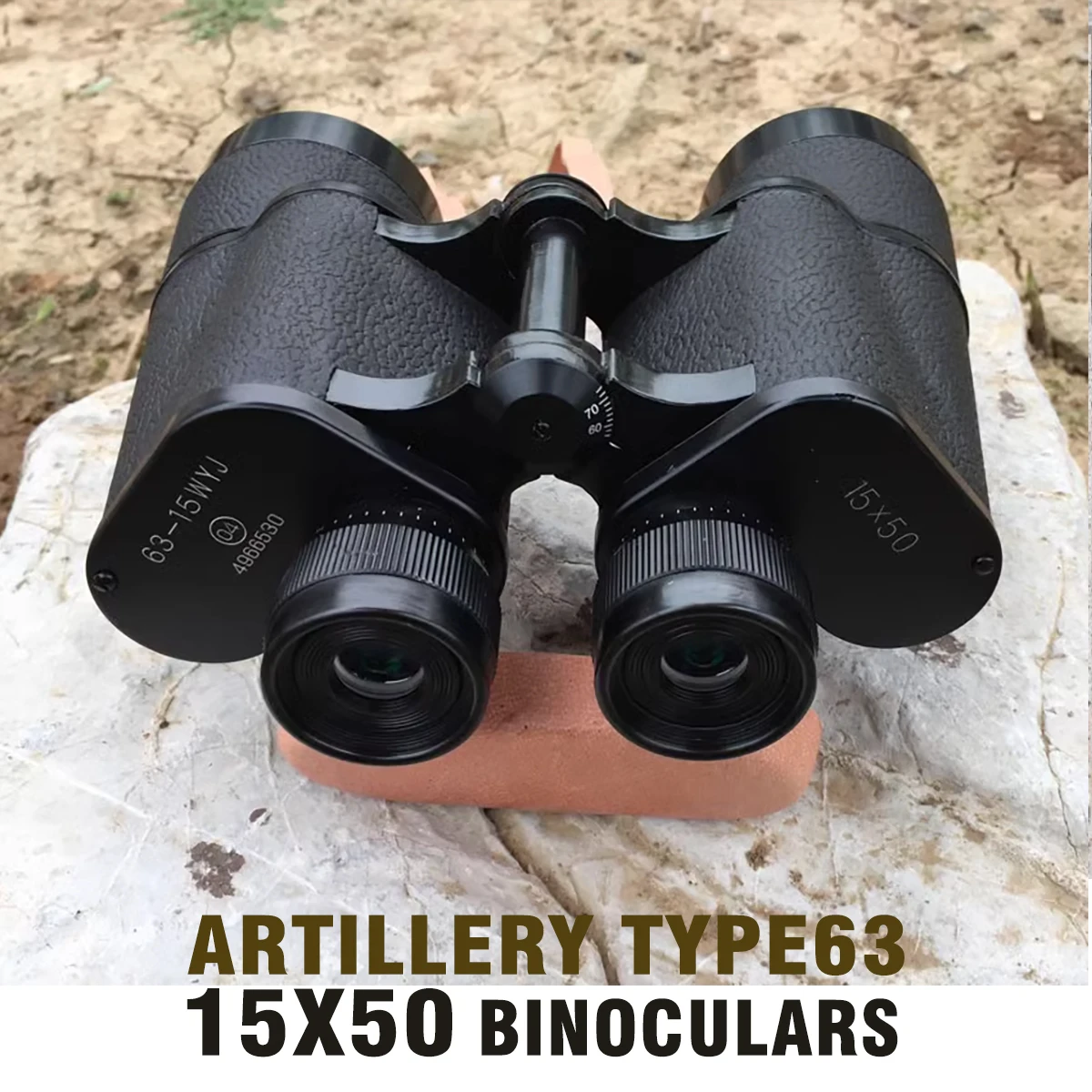 SKWoptics-binoculares militares de retícula, resistentes al agua, potentes, 15x50, Bak4, Mil-dot, envío gratis - imagen 3