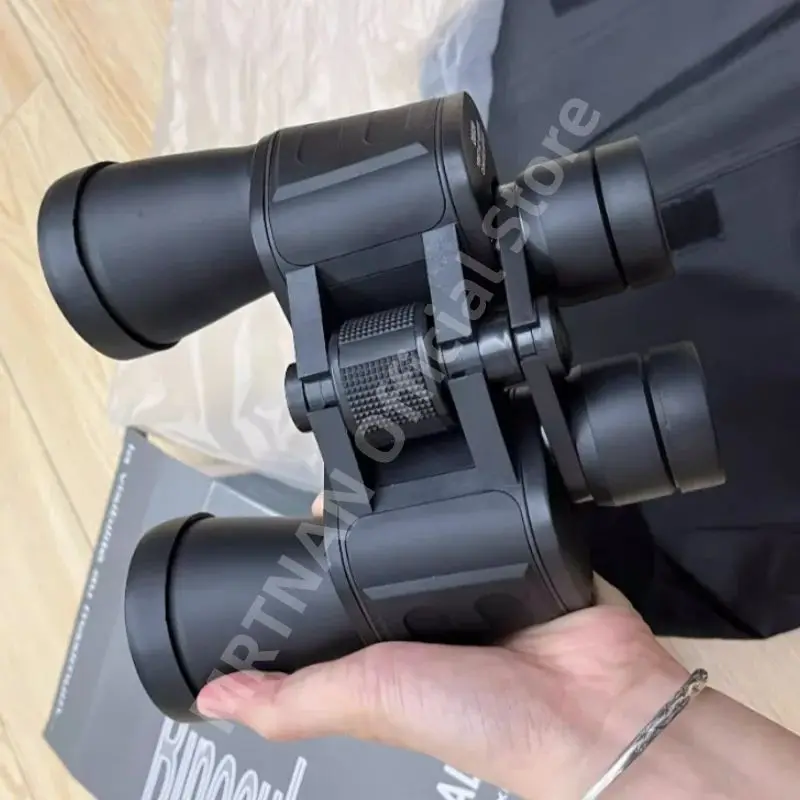 Inoculares 20X50 de largo alcance HD telescopio de alta potencia binoculares de turismo binoculares potentes de largo alcance caza Camping