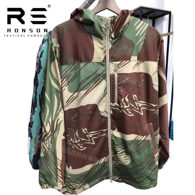 Chaqueta con capucha para hombre, ropa de trabajo táctica al aire libre, sudadera Verde pequeña, EMR, camuflaje de noche de arena grande de cinco hojas, otoño e invierno, nuevo - imagen 4