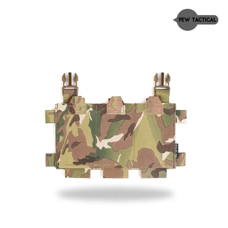 PEW-Panel de solapa de bolsa Triple Mag estilo táctico SS, para LV119 MK3 MK4 JPC2.0, versión Simple elástica - imagen 5