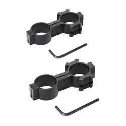 Soporte láser linterna doble anillo Picatinny para caza y deportes