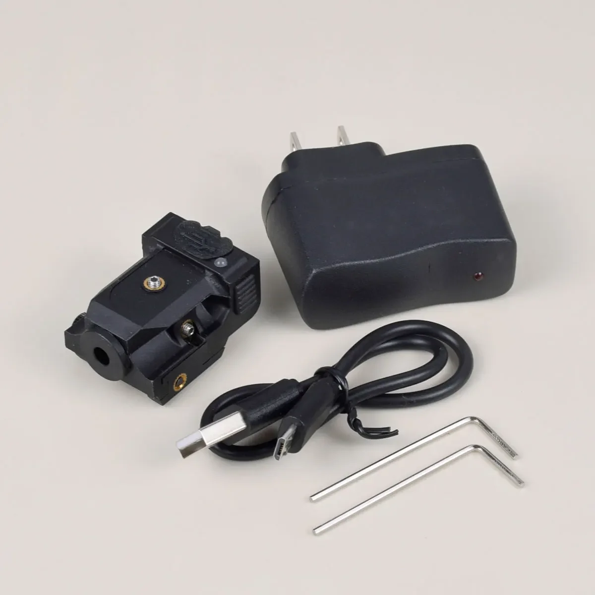 Luz LED táctica para arma, linterna de Vista láser verde, carga magnética, Combo interno, recargable por Usb para pistola de caza - imagen 2