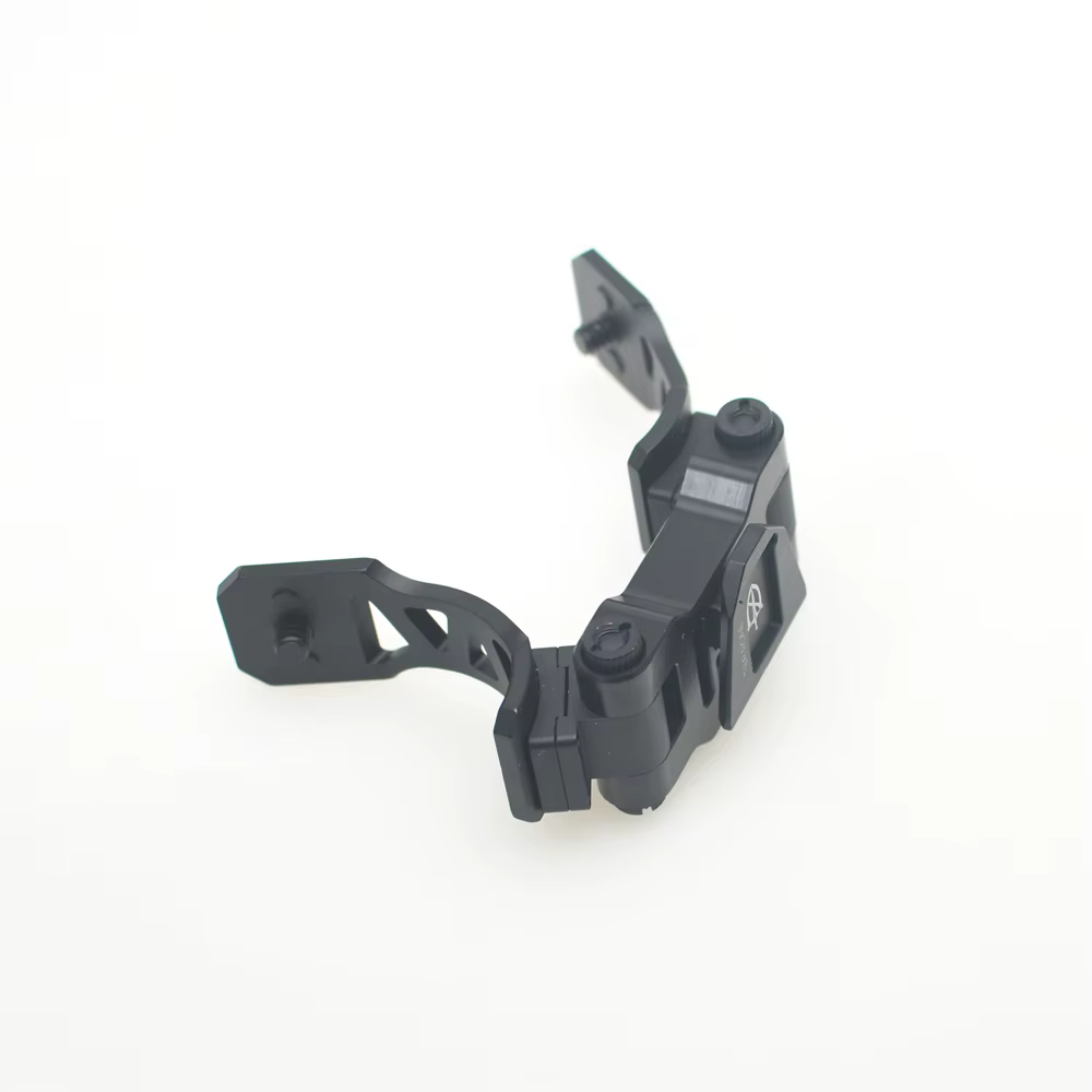 Brazo doble montura AN/PVS-14 – Soporte visión nocturna aluminio CNC - imagen 3