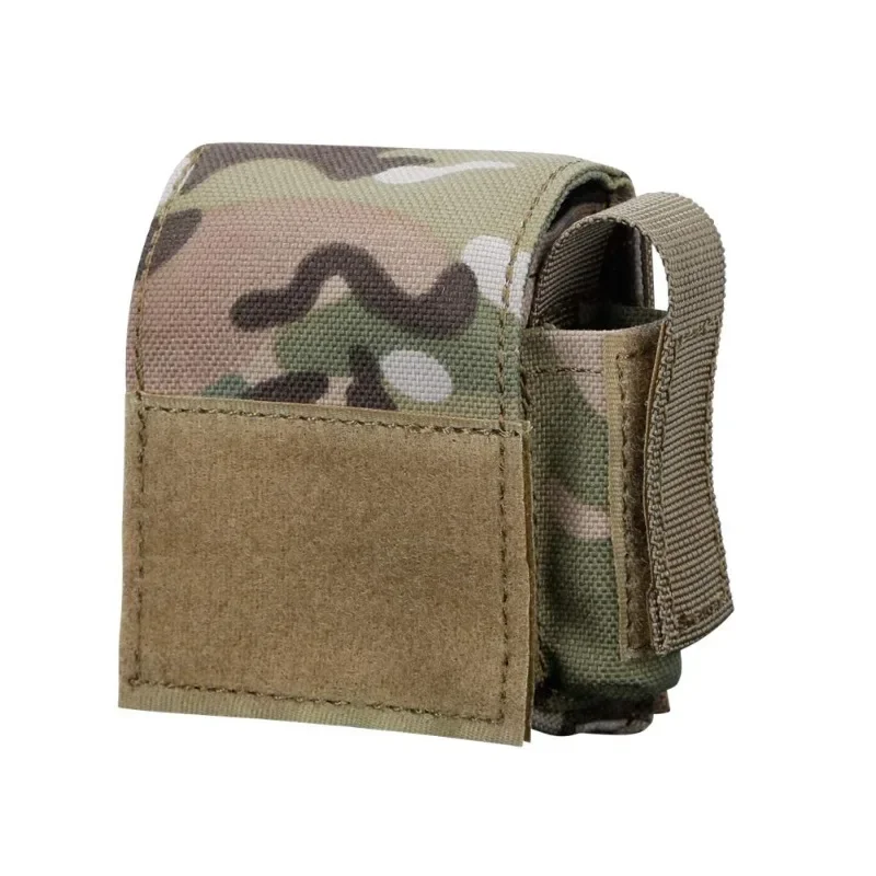 Bolsa táctica para cigarrillos con ranura para encendedor y almacenamiento de batería EDC, mini riñonera para cigarros para acampar al aire libre - imagen 2