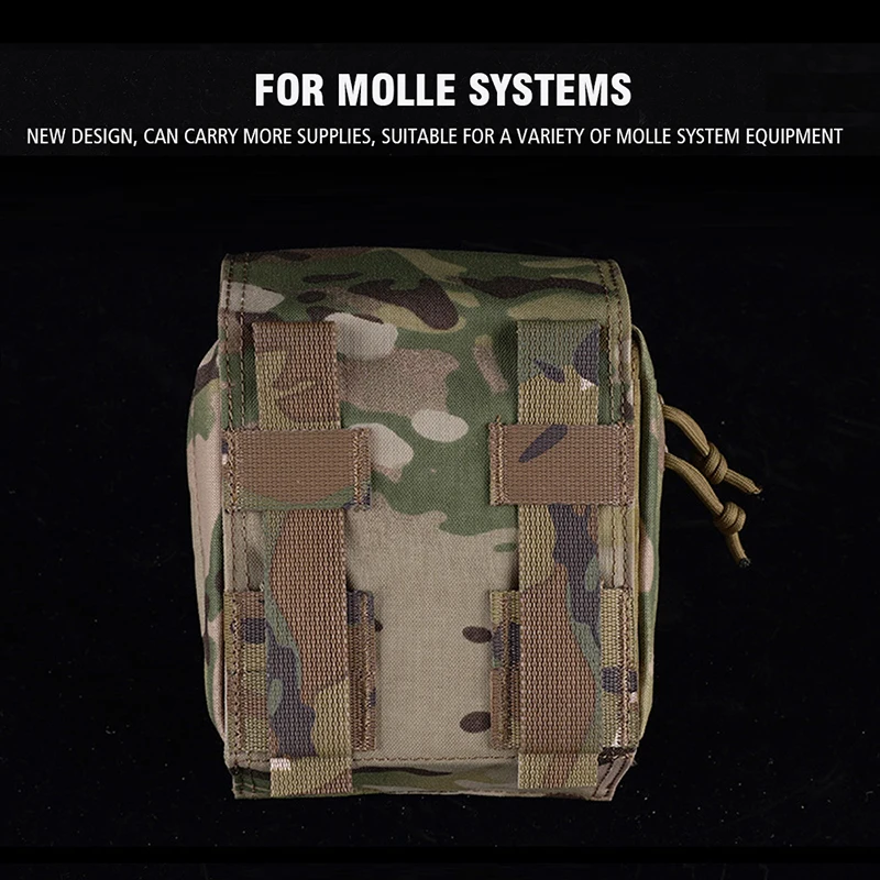 Botiquín de primeros auxilios táctico, bolsa de despliegue rápido, supervivencia, caza al aire libre, Camping, bolsa médica de seguridad MOLLE - imagen 3