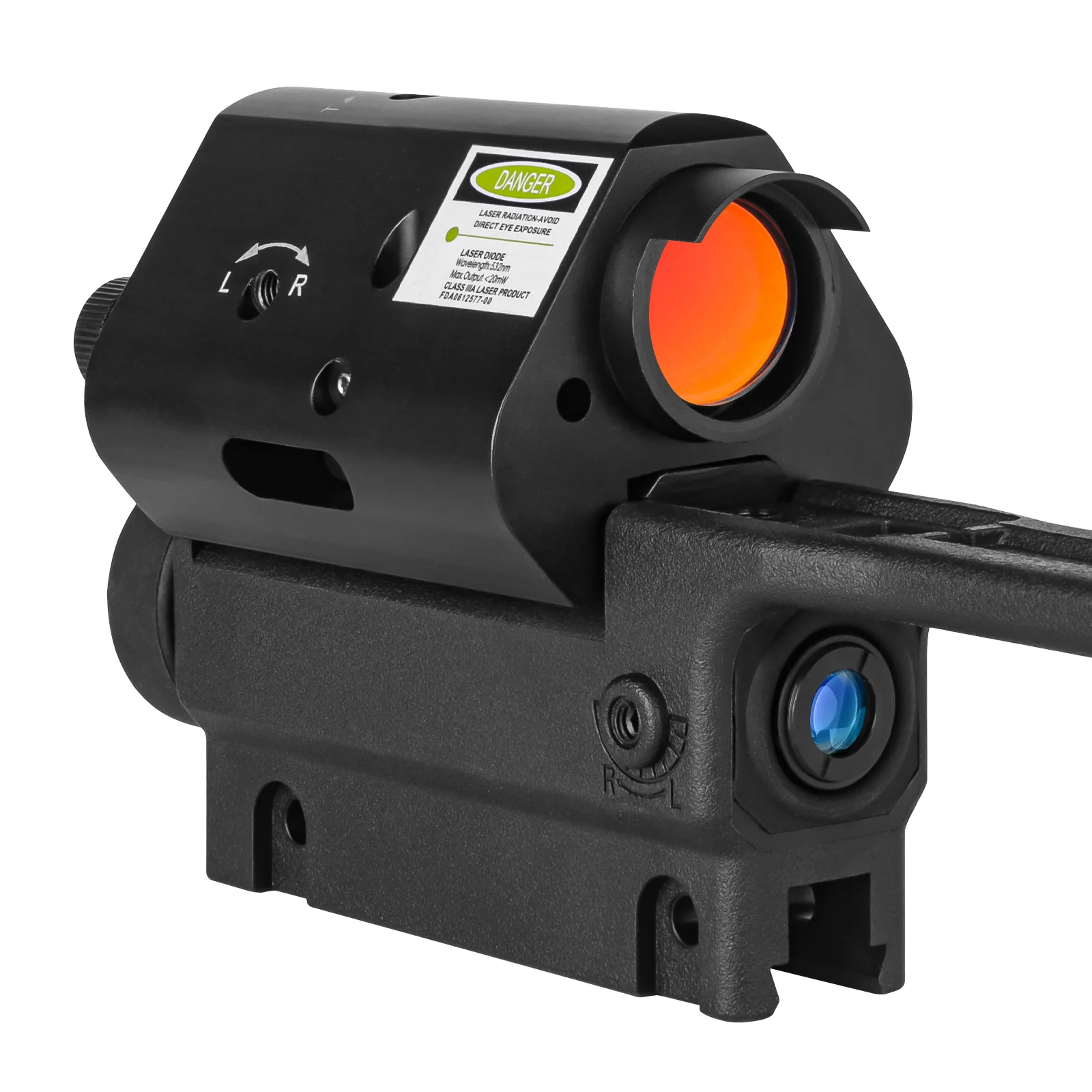 Mira táctica Spina Optics G36 3.5x punto rojo y láser verde - imagen 2