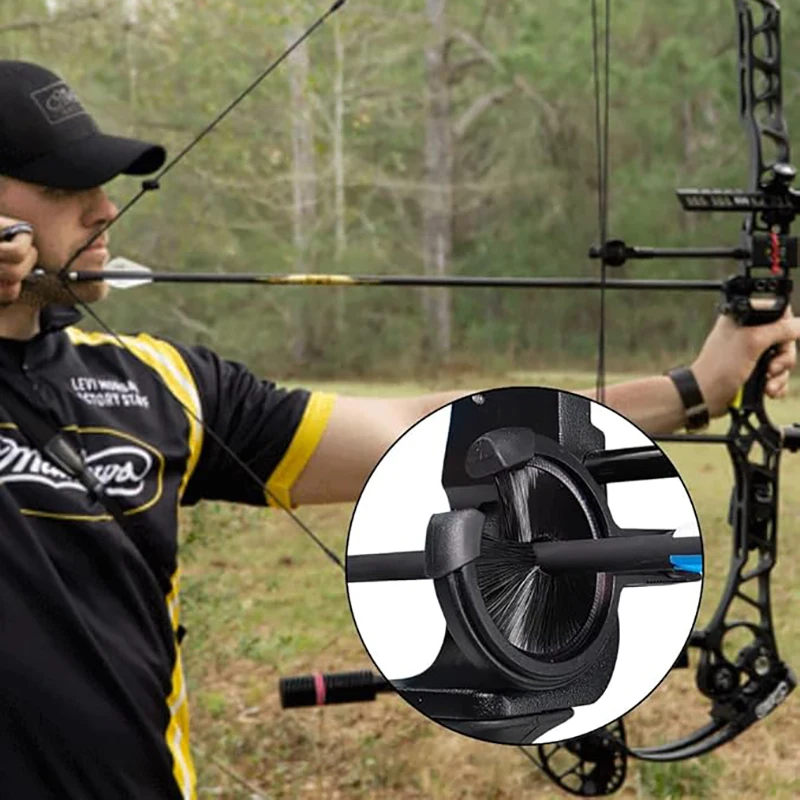 Soporte de flecha de tiro con arco, cepillo de captura, soporte de flecha para arco compuesto y recurvo, soporte de flechas, accesorios de caza y objetivo - imagen 3