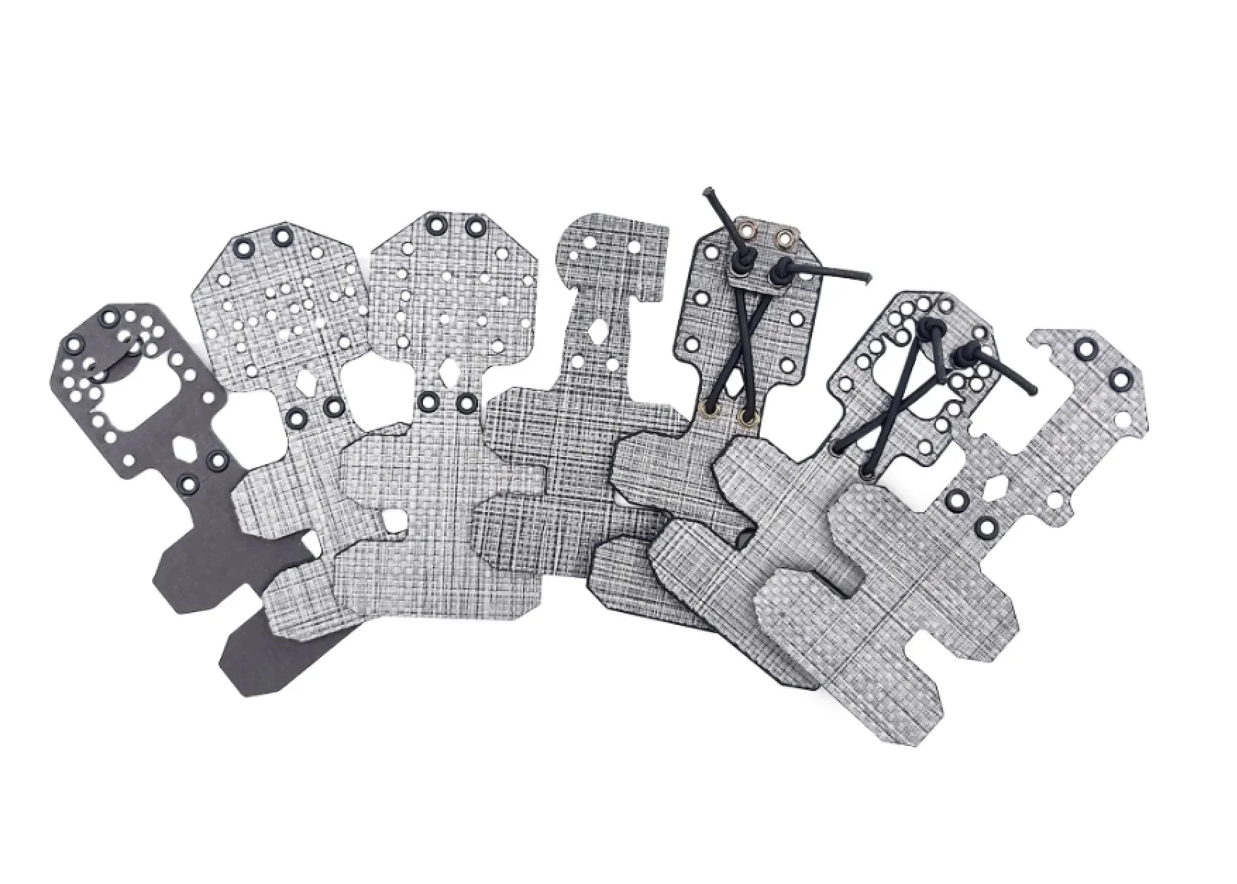 Placa adaptadora, placa tegris de montaje Molle Ptt universal para chalecos tácticos estilo Axl para V60/x50 U94 - imagen 5